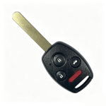 2008-2015 Honda Accord Pilot / 4-Button ID46 313.8Mhz Remote Head Key / KR55WK49308 / (AFTERMARKET)-With Logo